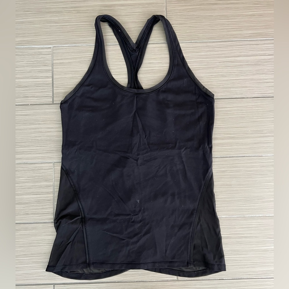 Lululemon mesh back tank - size 8